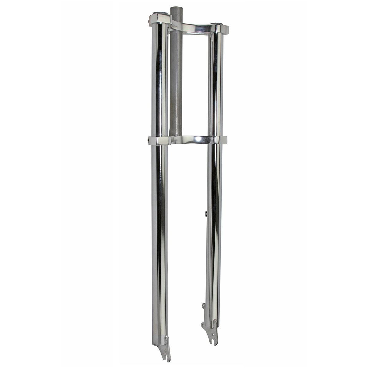 Triple Tree Fat 1-1/8 Inch Threadless 30 Long 135mm Chrome.